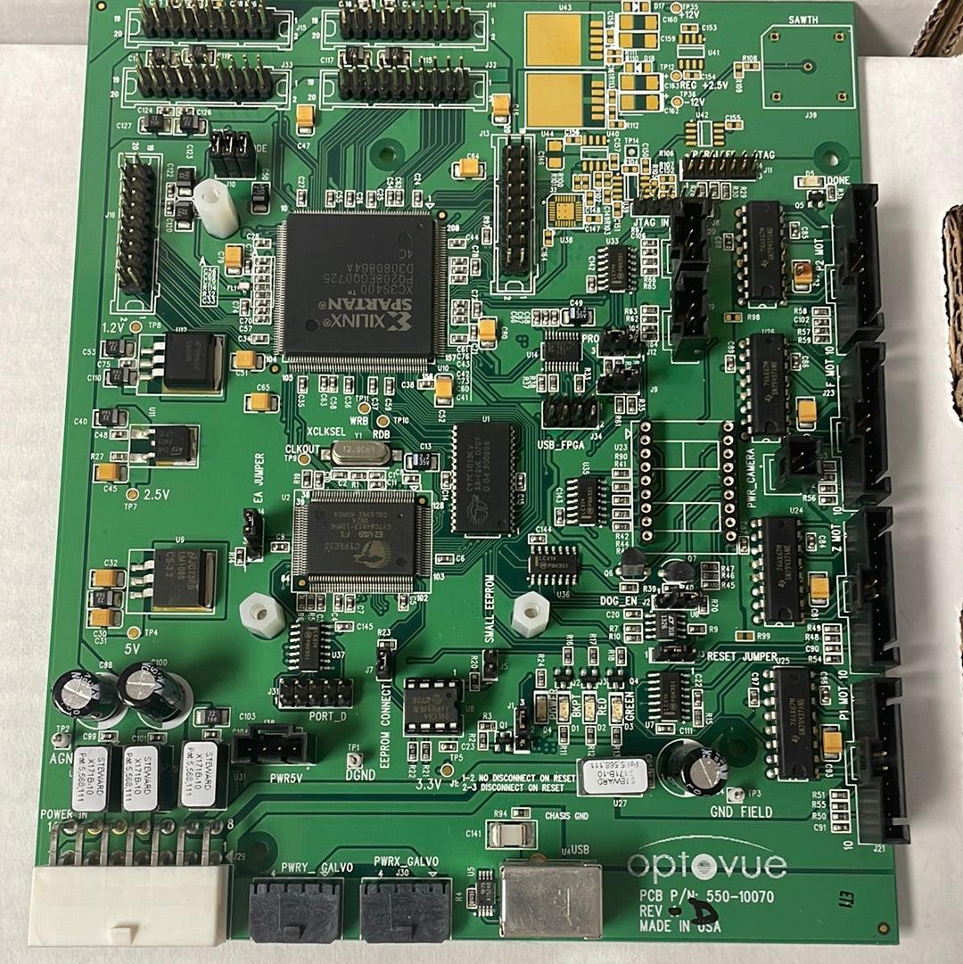 Optovue RTVue USB and Analog Control Board - NOSS